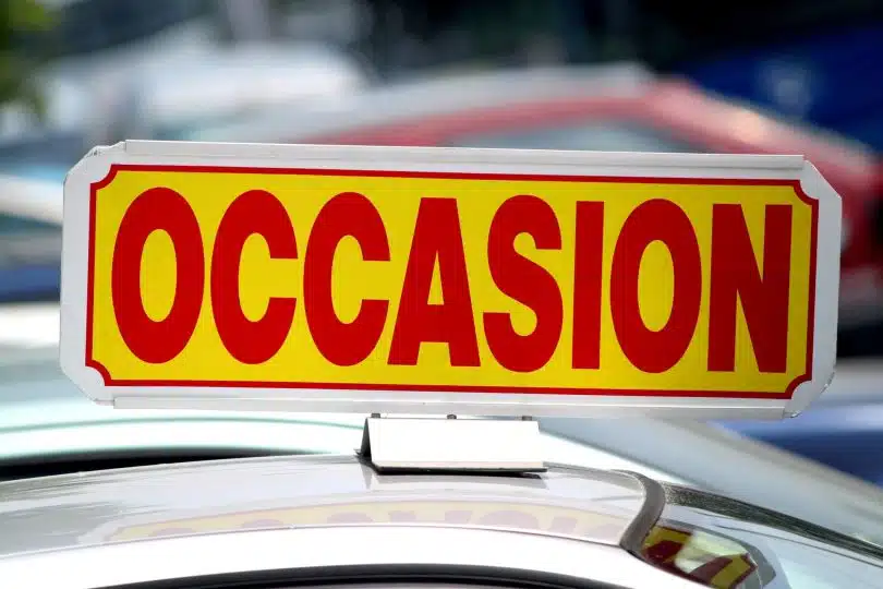 voiture d'occasion