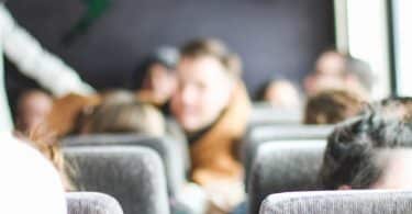 people sitting inside bus