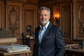 Thierry Vigneau Boiserie - portrait d'un entrepreneur du secteur de la boiserie haut de gamme dans son atelier artisanal